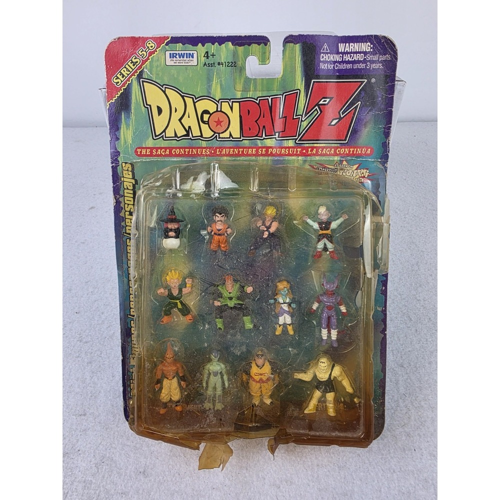 Vintage Irwin Dragon Ball Z The Saga Continues 12pc Micro Mini Figures Series 6